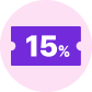 15% 세일 이미지